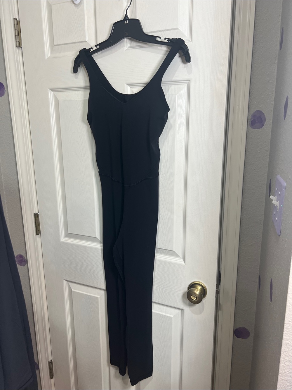 69. Lululemon black size 6 align body suit 25” - Picture 8 of 10